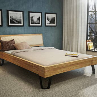 Łóżko dębowe Espacio