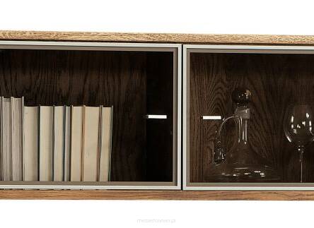 Szafka wisząca szklana Orlando typ 14