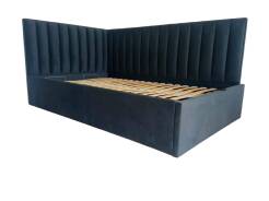 Łóżko tapicerowane Amber z pojemnikiem