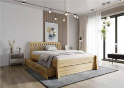 Łóżko sosnowe Tonja