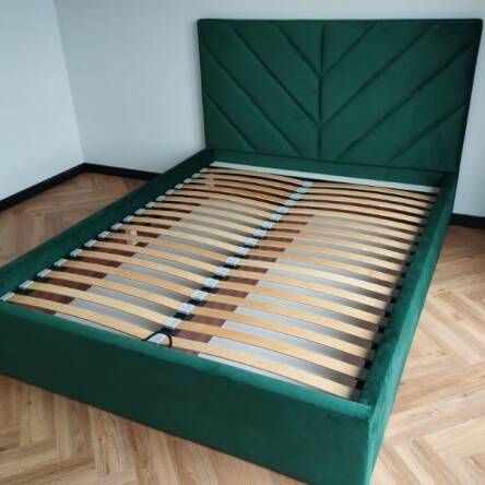 Łożko tapicerowane Albero z pojemnikiem