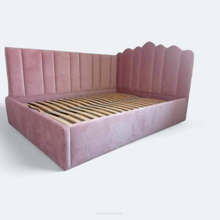 Łóżko tapicerowane Flower z pojemnikiem