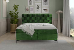 Łóżko Romaro kontynentalne z pojemnikiem